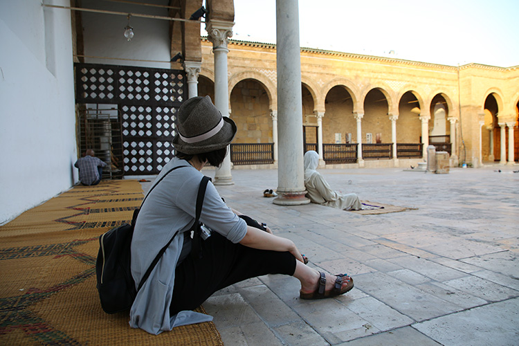 チュニス　チュニジア旅行　モスク