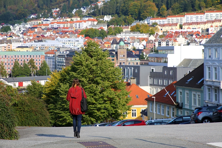 ノルウェー　ベルゲン　町歩き